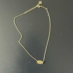 Kendra Scott Necklace - 8 inches - gold